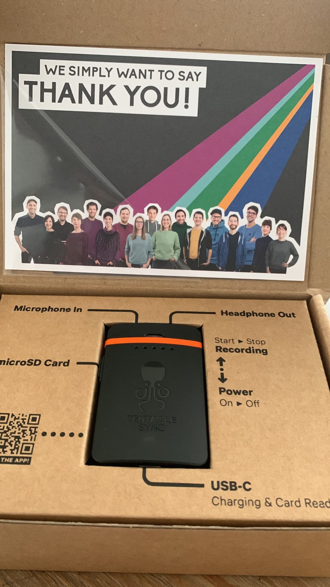 Tentacle Sync Track E Pocket Audio Recorder with Timecode customer photo 1