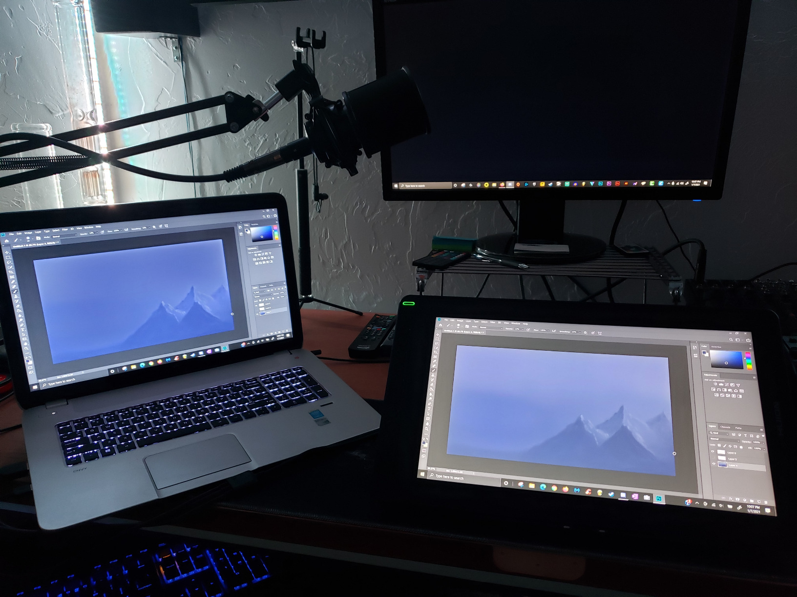 2021 HUION KAMVAS 16 Graphics Drawing Tablet with Full-Laminated Screen Anti-Glare 10 Express Keys Android Support Battery-Free Stylus 8192 Pen Pressure Tilt Adjustable Stand - 15.6 Inch Pen Display customer photo 1