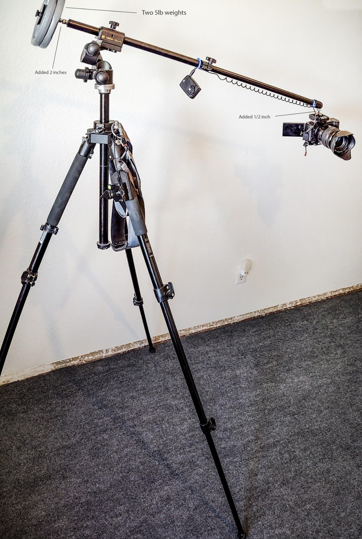 Glide Gear OH 200 Overhead Rig - DSLR, Smartphone - Modular, Adjustable, Flat Lay Mount, All-Metal Build customer photo 2