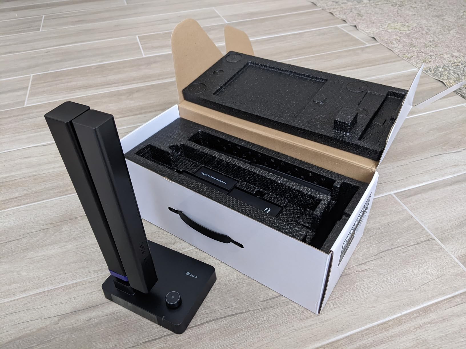 CZUR Shine Ultra Smart Portable Document Scanner, Thin Book Scanner with OCR, USB Document Camera for Desktop/Laptop, Capture Size A3, Compatible with Windows & Mac OS (Not for Android & iOS) customer photo 2