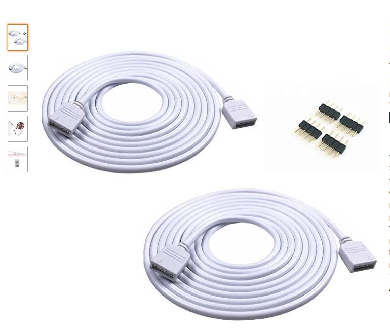 Govee 65.6ft RGBIC LED Strip Lights, Color Changing LED Strips, App Control via Bluetooth, Smart Segmented Control, Multiple Scenes, Enhanced Music Sync LED Lights for Bedroom, Home Decor (2 X 32.8ft) customer photo 1