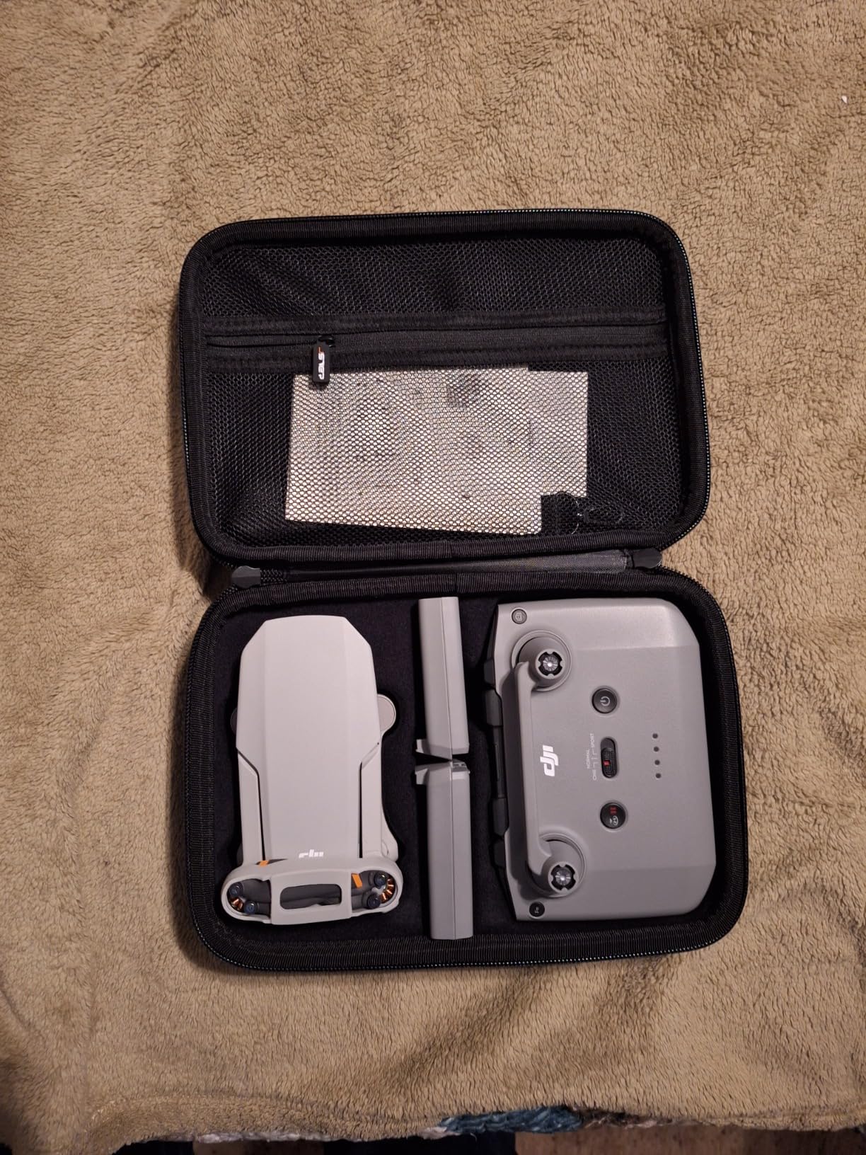 JSVER Carrying Case for DJI Mavic Mini 2 Hard Shell Storage Case for Mini 2/2 SE/4K Drone Remote Controller and Accessories customer photo 1