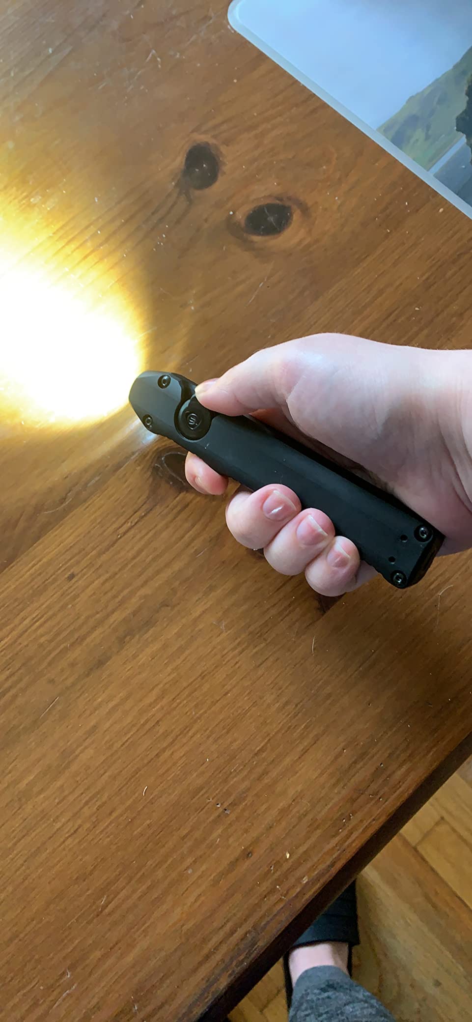 Streamlight 88811 Wedge 1,000-Lumen Max 300-Lumen Standard 1,200-Candela Flat Everyday Carry Flashlight, Includes USB-C Cable and Lanyard, Coyote customer photo 2