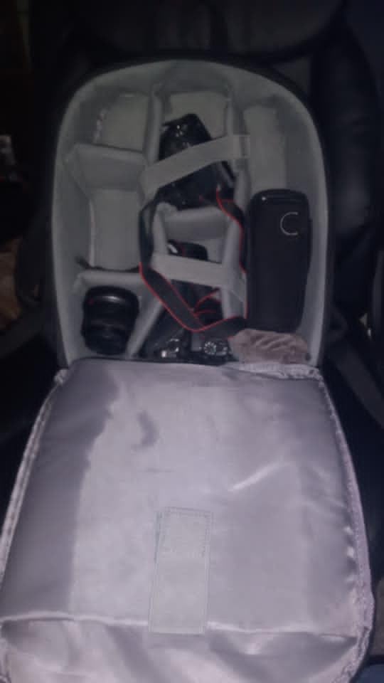 Cwatcun Camera Backpack Trolley Case Bag with Tripod Holder Anti-Theft Waterproof Camera Bag customer photo 1