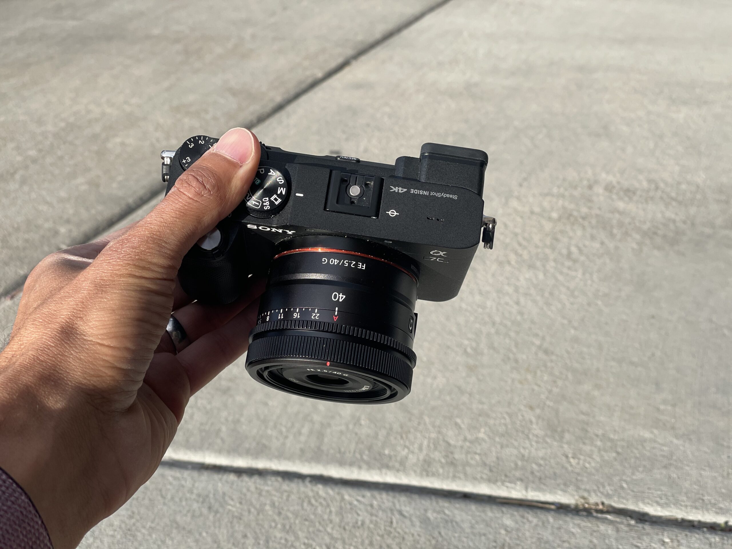 Sony FE 40mm f/2.5 G Lens for E-Mount - Ultra-Compact G Series Prime customer photo 1