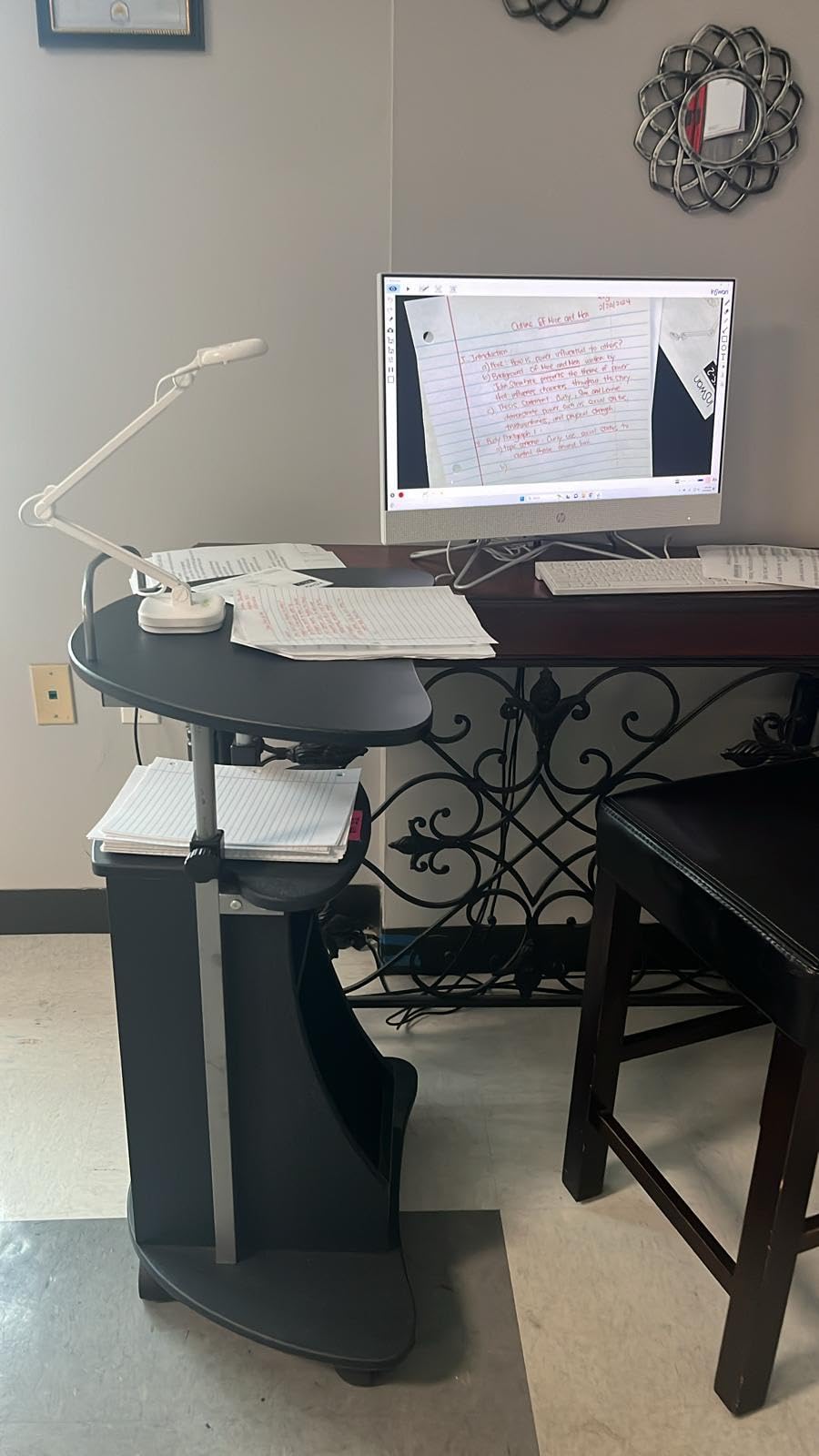 INSWAN INS‑2 4K USB Document Camera - 13MP, Dual Auto‑Focus, LED Light and Microphone, Plug & Play, Mac, Windows, iPad, Chromebook, A3 Capture - Ideal for Teachers and Classrooms customer photo 2