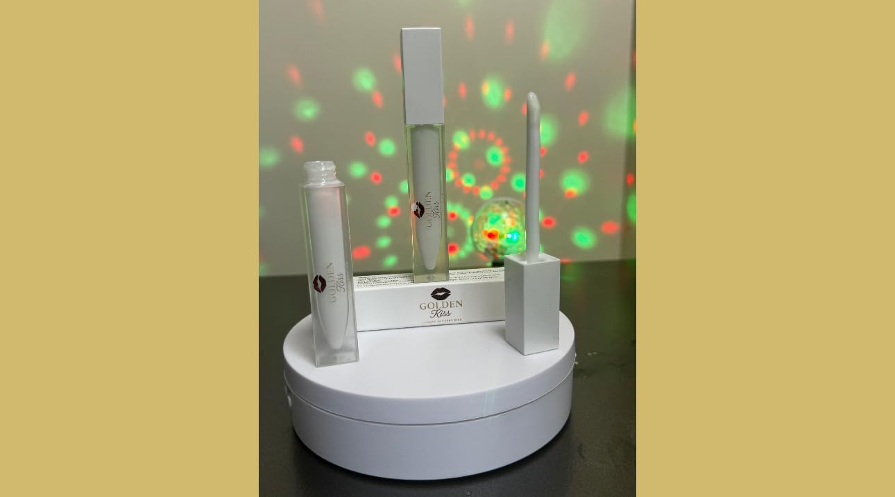 Hicarer Rotating Display Stand 360 Degree Motorized Turntable Stand with USB Power Cable for Photography Products and Shows, Black (PVC) customer photo 1