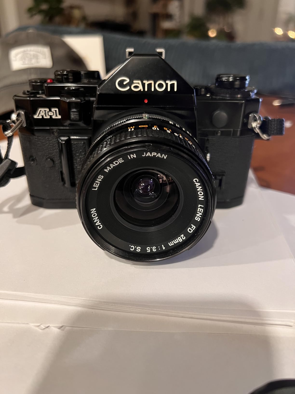 Canon A-1 A1 35MM SLR Film Camera with 50mm 1.8 Canon Lens (Renewed) customer photo 1