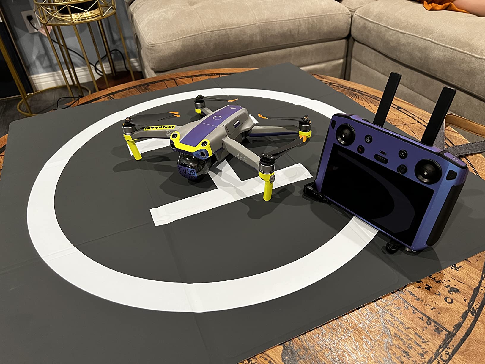 DJI Air 2S Fly More Combo with Smart Controller - Drone with 4K Camera, 5.4K Video, 1-Inch CMOS Sensor, 4 Directions of Obstacle Sensing, 31-Min Flight Time, Max 7.5-Mile Video Transmission, Gray customer photo 2