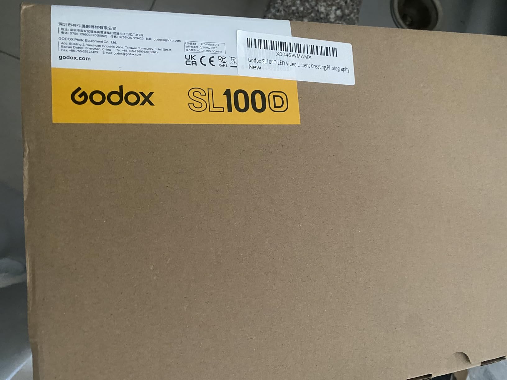 Godox SL-60W SL60W Daylight Led Video Light, 5600K Bright Studio Led Light, CRI95+Qa width=