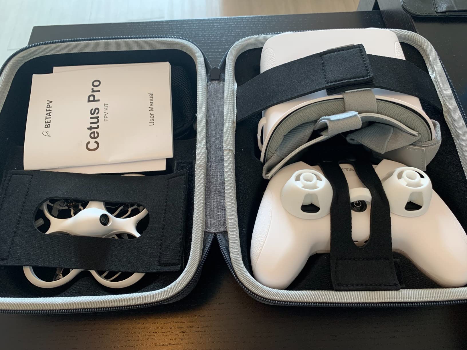 BETAFPV Cetus Pro FPV Kit with 3 Flight Modes Altitude Hold Emergency Landing Self Protection Turtle Mode, with LiteRadio 2 SE Transmitter VR02 Goggles Ready to Flight Easy for FPV Beginners customer photo 2