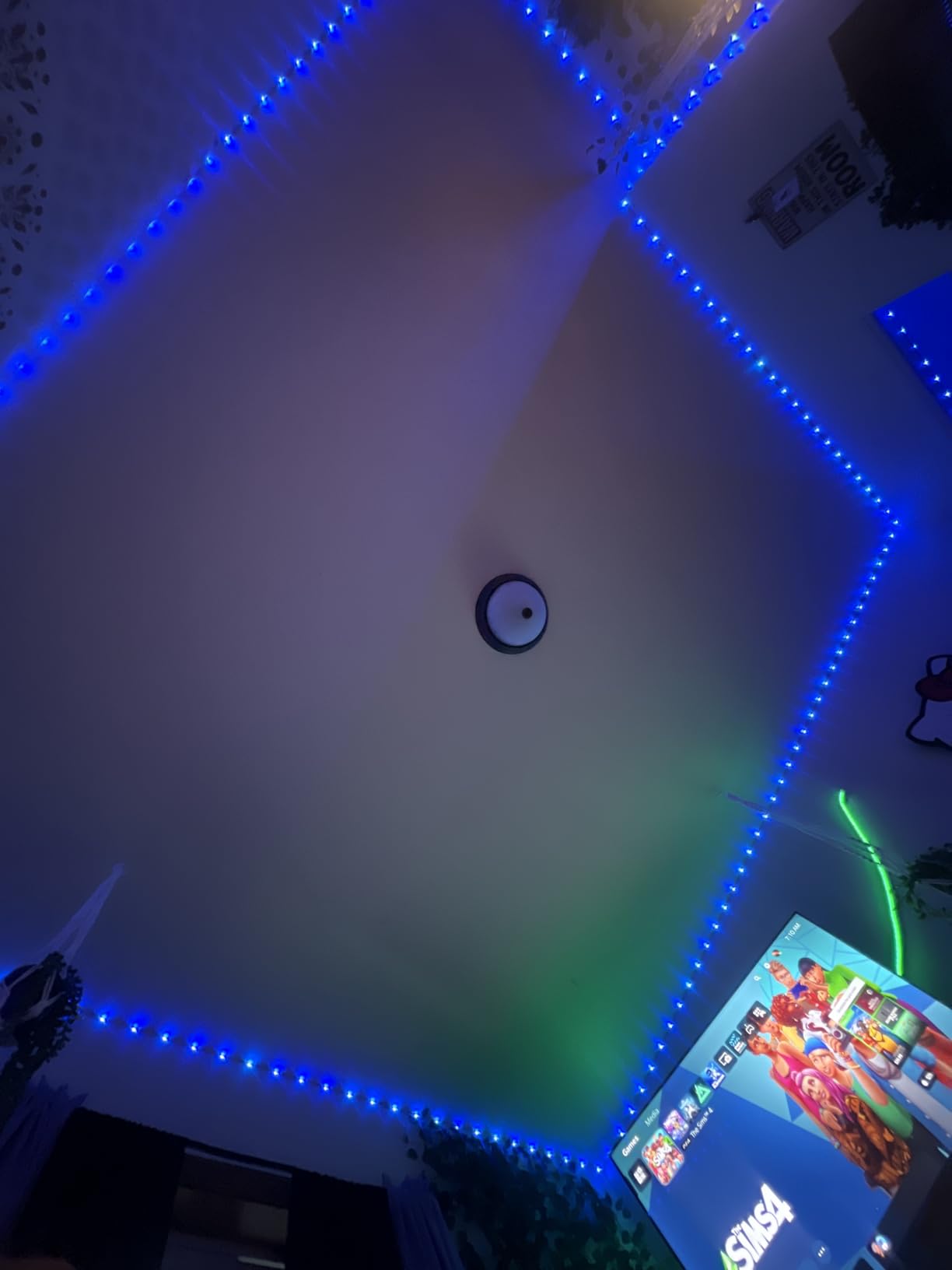 Nexillumi Led Lights for Bedroom 100ft Music Sync Color Changing Led Strip Lights Smart with Remote and App Control Built-in Mic for Party Home Room Decor customer photo 1