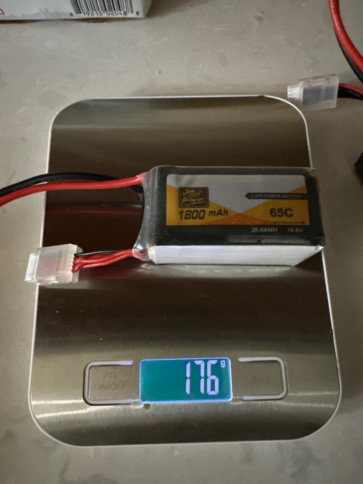 OVONIC 14.8V 120C 1500mAh 4S Lipo Battery Battery with XT60 Plug for FPV Drone Quadcopter Helicopter Airplane RC Boat (2 Pack) customer photo 2