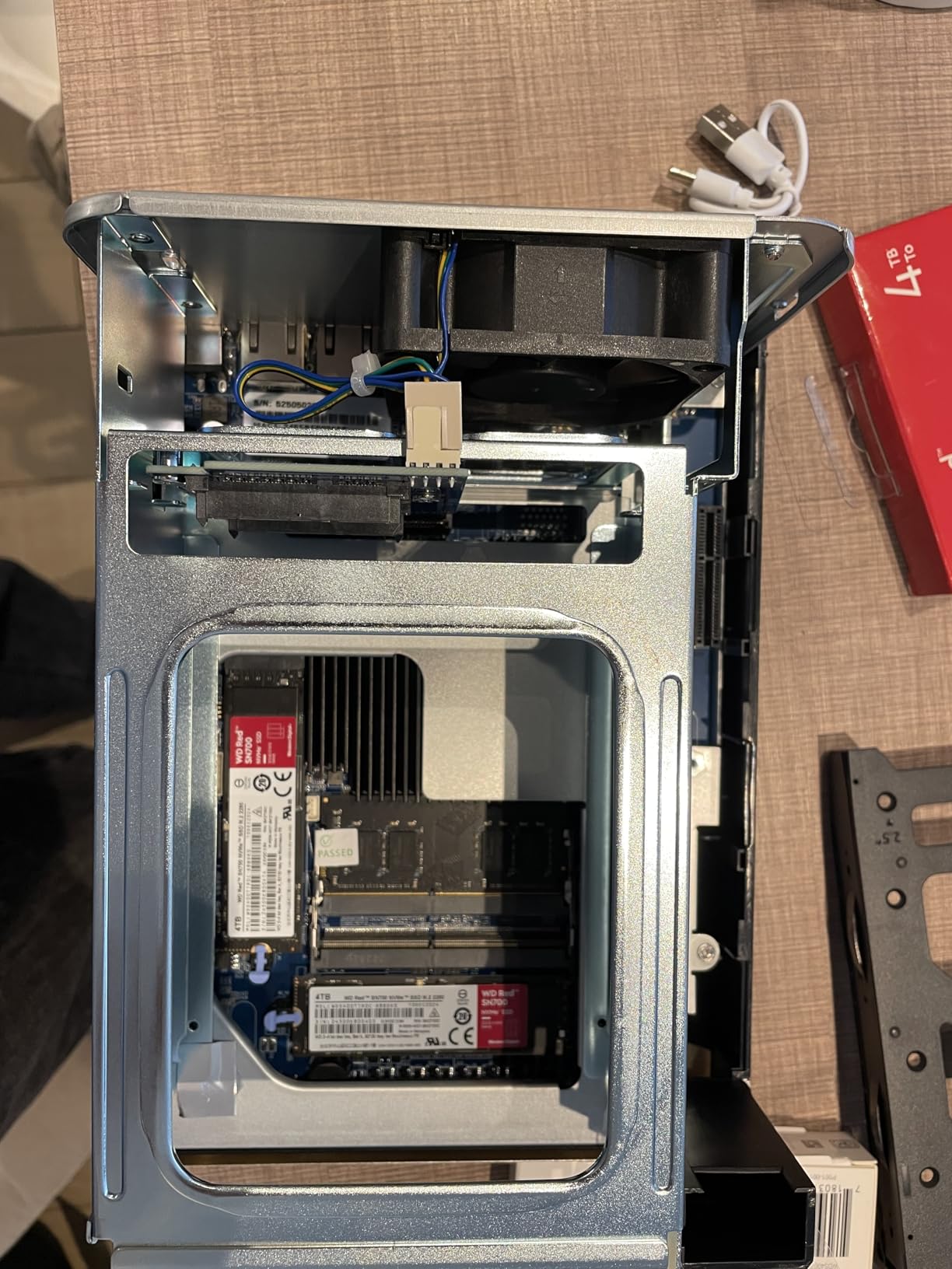 Western Digital 2TB WD Red SN700 NVMe Internal Solid State Drive SSD for NAS Devices - Gen3 PCIe, M.2 2280, Up to 3,400 MB/s - WDS200T1R0C customer photo 1