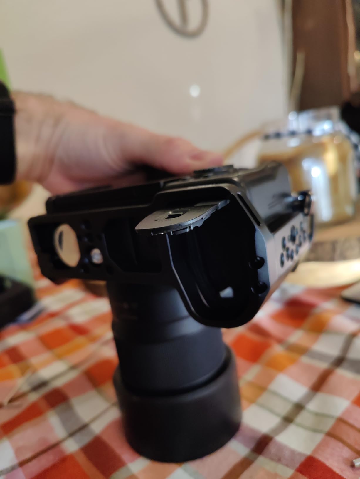 Leftfoto S5 Camera Cage for Panasonic S5 Camera Protection Frame Rig with Arca Base,Video Cage for Vlog Video Shooting customer photo 1