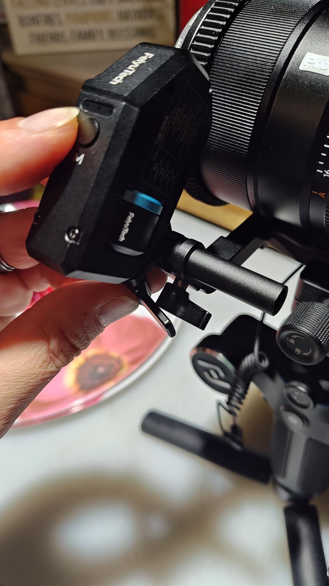 Moza Follow Focus Brushless Motor Kit - Compatible with SCORP 3/SCORP 2/SCORP-C2/SCORP Pro Camera Gimbals, Lens Zoom & Focus Control System customer photo 1