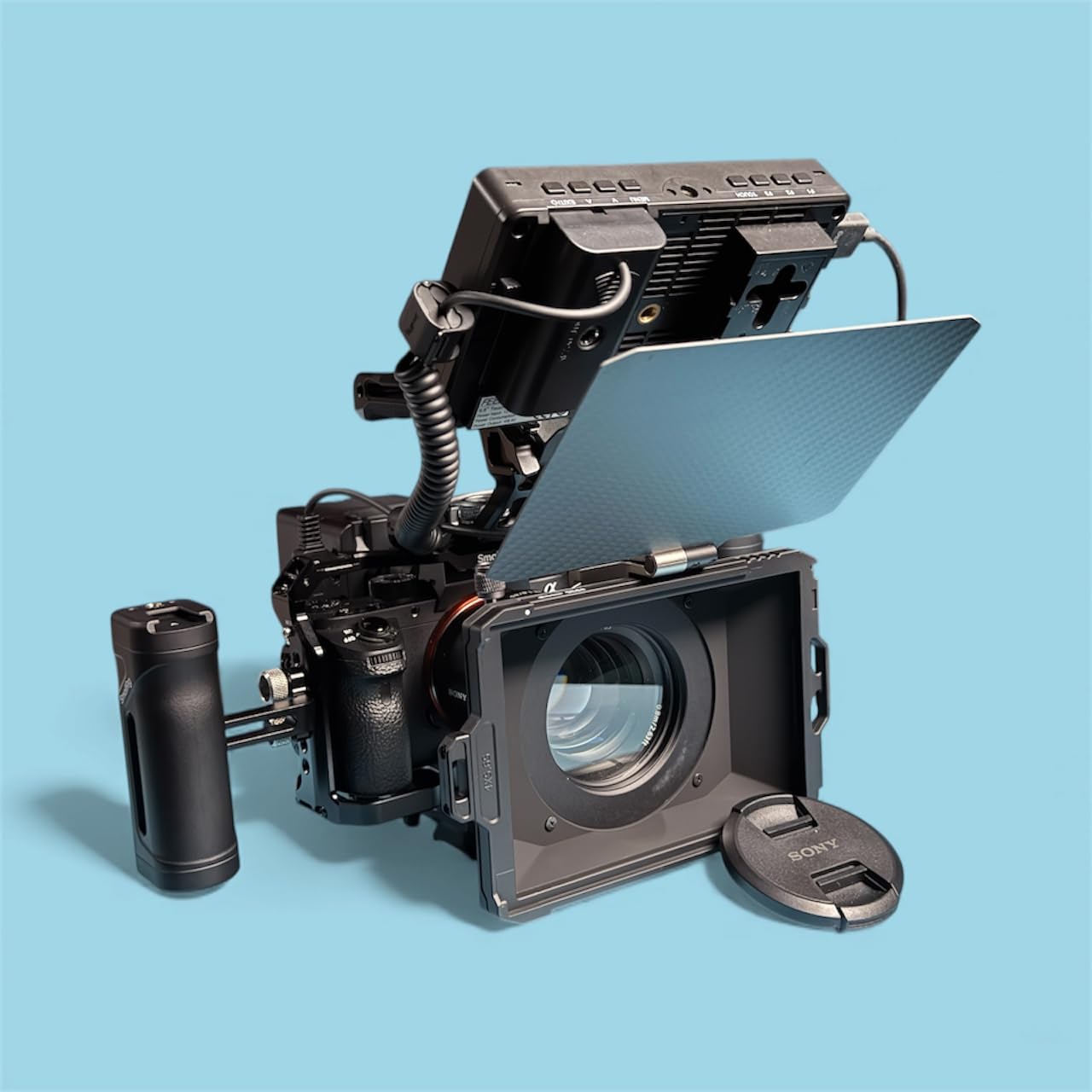 SmallRig Mini Matte Box Lite with Carbon Fiber Top Flag, Compatible with 67mm/ 72mm/ 77mm/ 82mm Lenses for DSLR and Mirrorless Camera customer photo 1