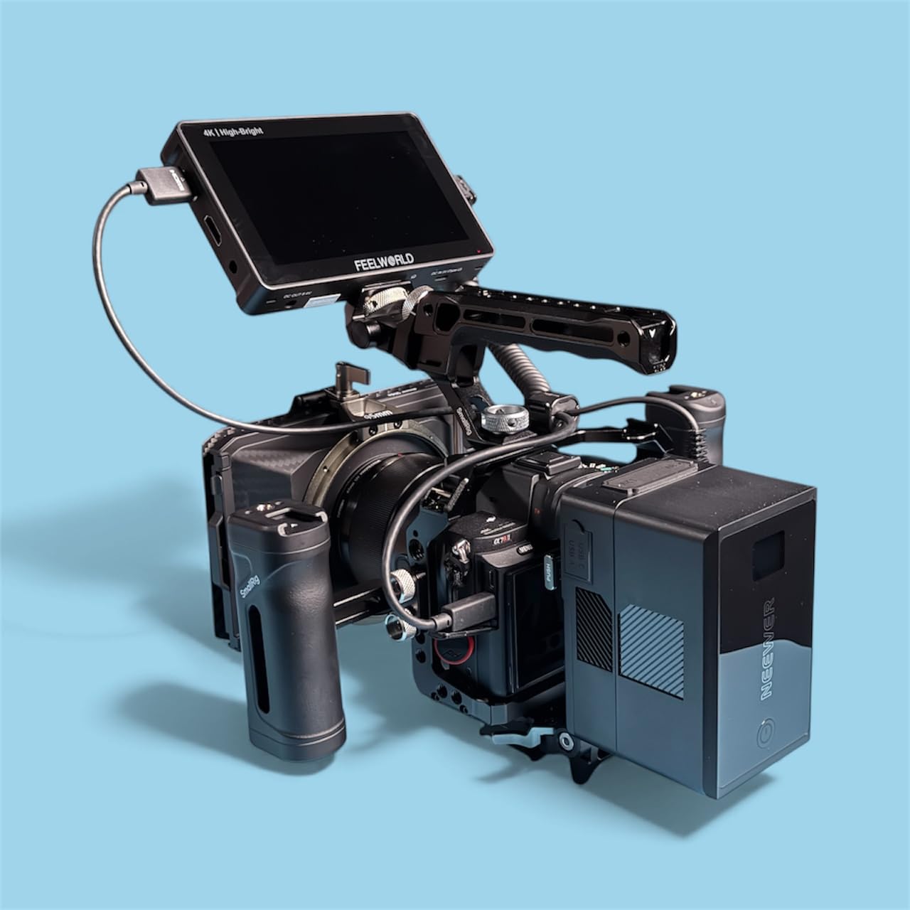 SmallRig Mini Matte Box Lite with Carbon Fiber Top Flag, Compatible with 67mm/ 72mm/ 77mm/ 82mm Lenses for DSLR and Mirrorless Camera customer photo 2