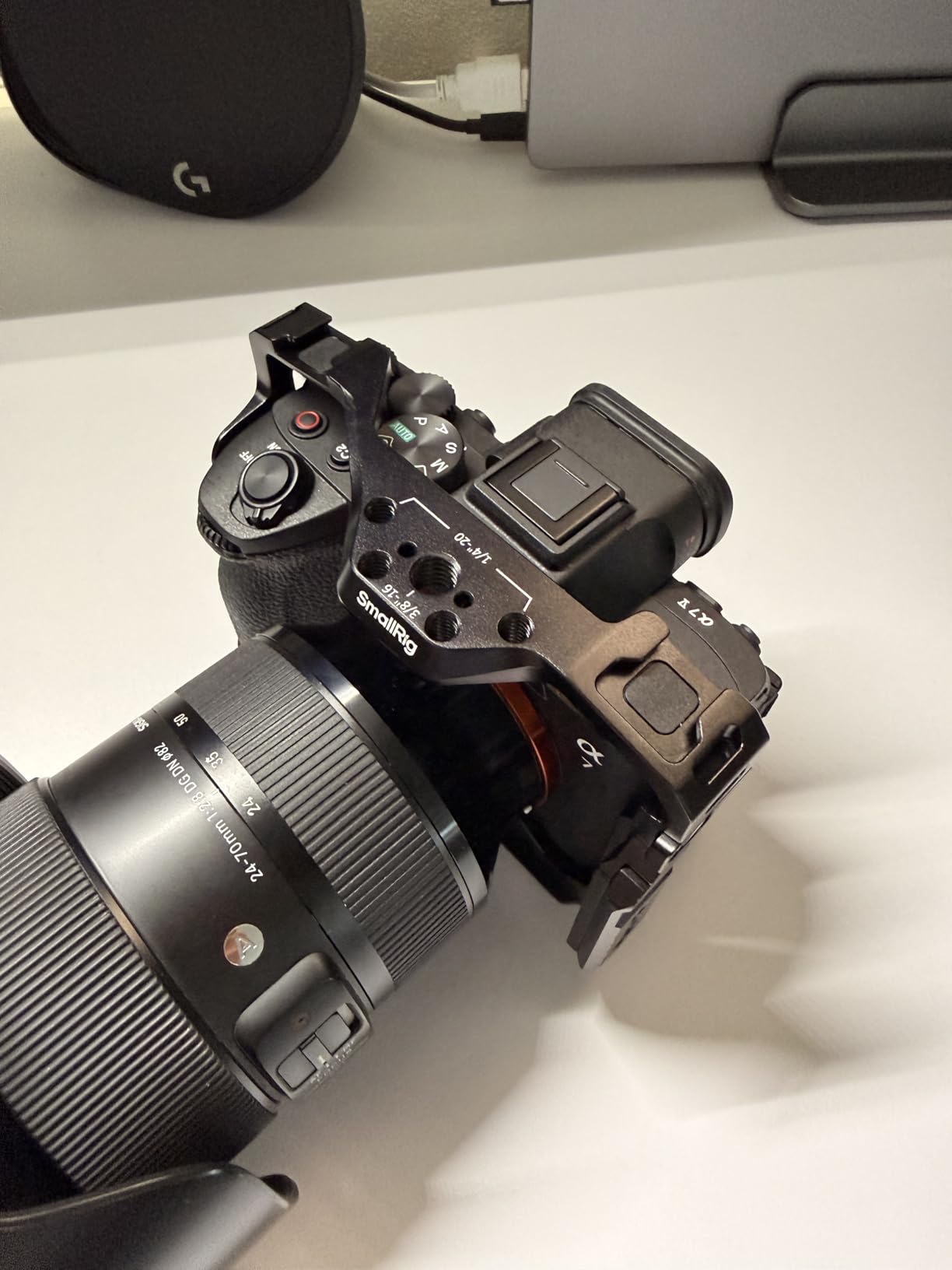 SmallRig HawkLock Quick Release Full Cage for Sony Alpha 7R V/Alpha 7 IV/Alpha 7S III/Alpha 1 / Alpha 7R IV/Alpha 7 V, Built-in Quick Release Plate for Arca, Cold Shoes (Upgraded Version) customer photo 2