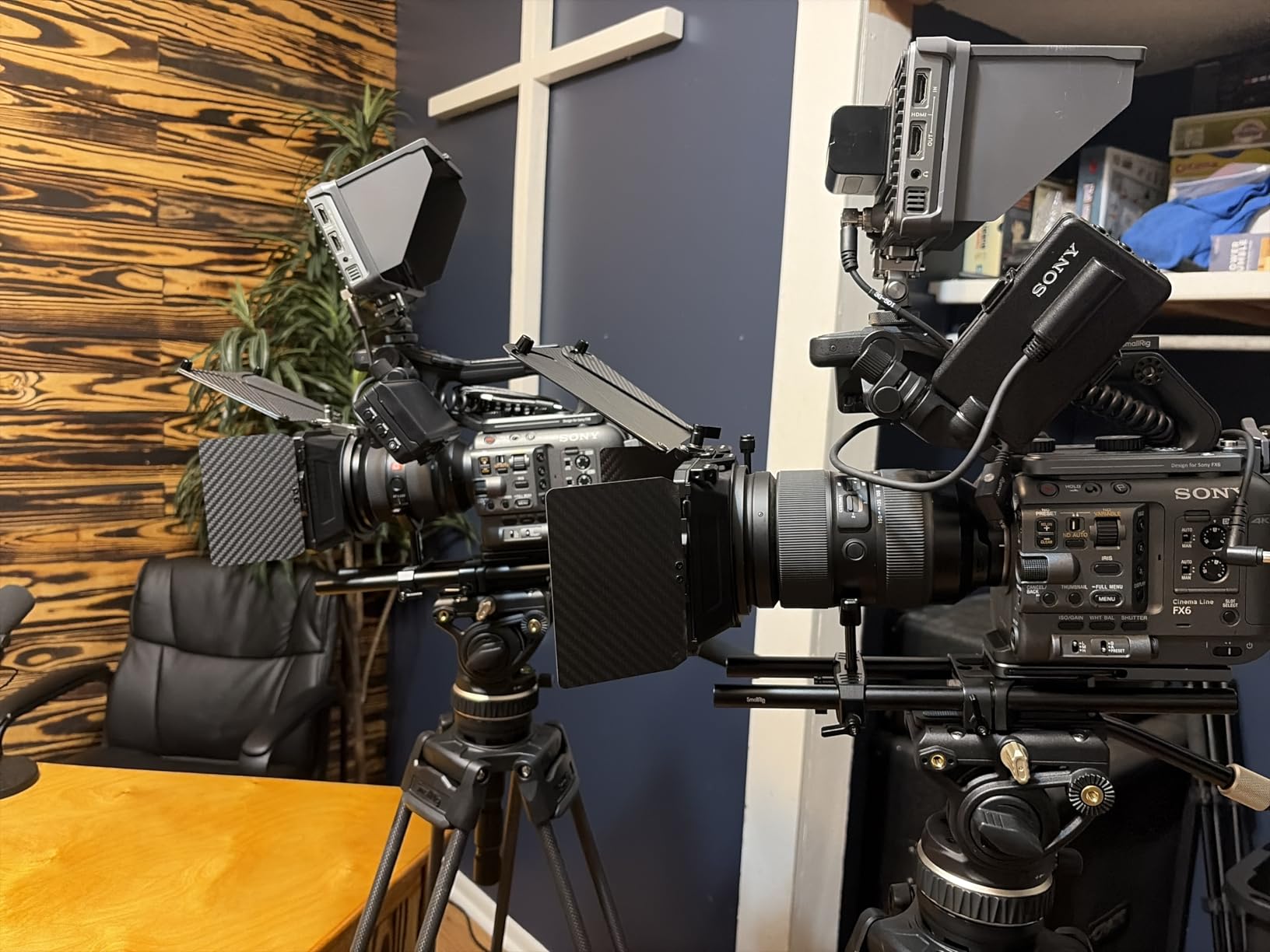 SmallRig Mini Matte Box Pro Flag Kit with Two 4 x 5.65 Filter Frame, Modular Anti-Glare System with Φ67/72/77/82-95mm Adapter Ring, Carbon Fiber Lightweight Design customer photo 2