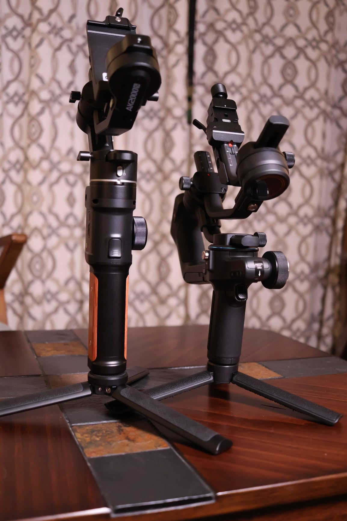 FeiyuTech SCORP-C2 Camera Gimbal Stabilizer, 3-Axis Professional Video Stabilizer with Built-in AI Tracking, 7.72lb Payload for DSLR & Mirrorless Sony A7IV Canon R5 Nikon, Native Vertical Shooting customer photo 2