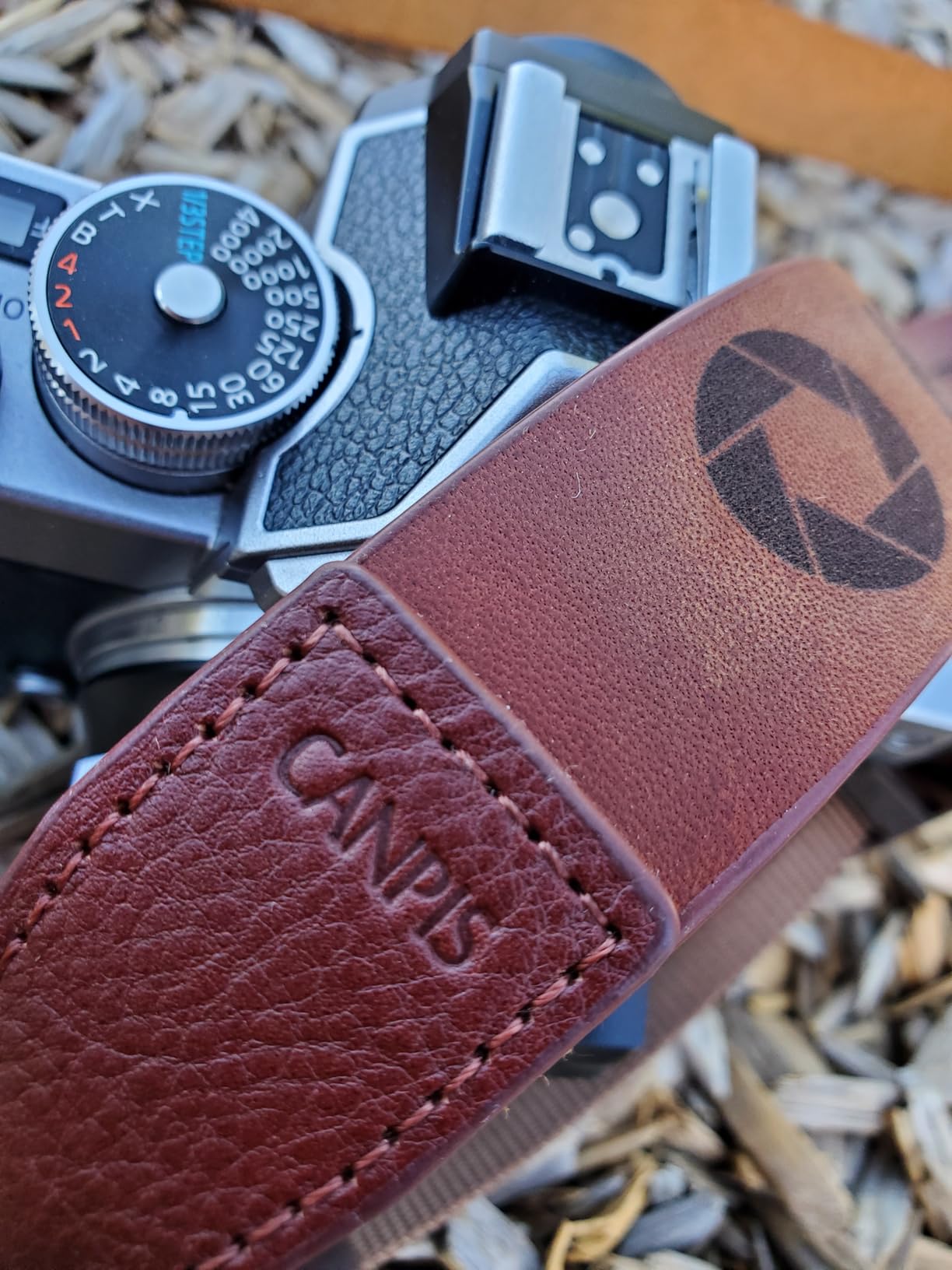 Crazy Horse Leather Camera Strap, Vintage Camera Strap, Adjustable Camera Neck Shoulder Strap for Photographers customer photo 1