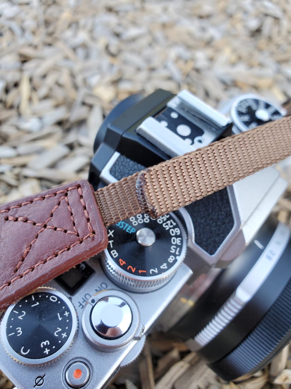 Crazy Horse Leather Camera Strap, Vintage Camera Strap, Adjustable Camera Neck Shoulder Strap for Photographers customer photo 2