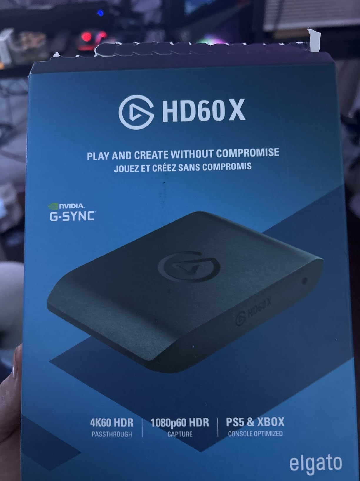 Elgato HD60 X - Stream and Record in 1080p60 HDR10 or 4K30 with Ultra-low Latency on PS5|Pro, PS4|Pro, Xbox Series X/S, Xbox One X|S, Nintendo Switch 2, in OBS and More, Works with PC and Mac customer photo 2