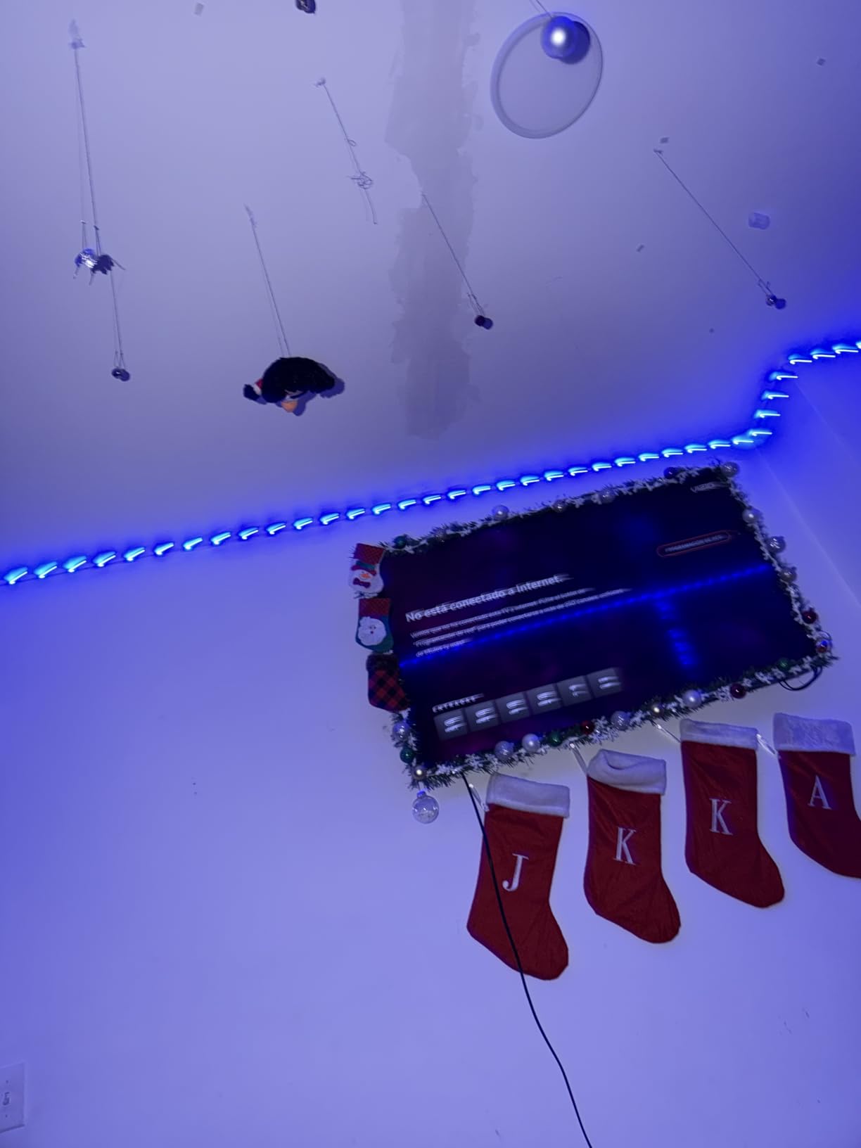 KSIPZE 100ft Led Strip Lights RGB Music Sync Color Changing Led Lights with Smart App Control Remote Led Lights for Bedroom Room Lighting Flexible Home Decor customer photo 1