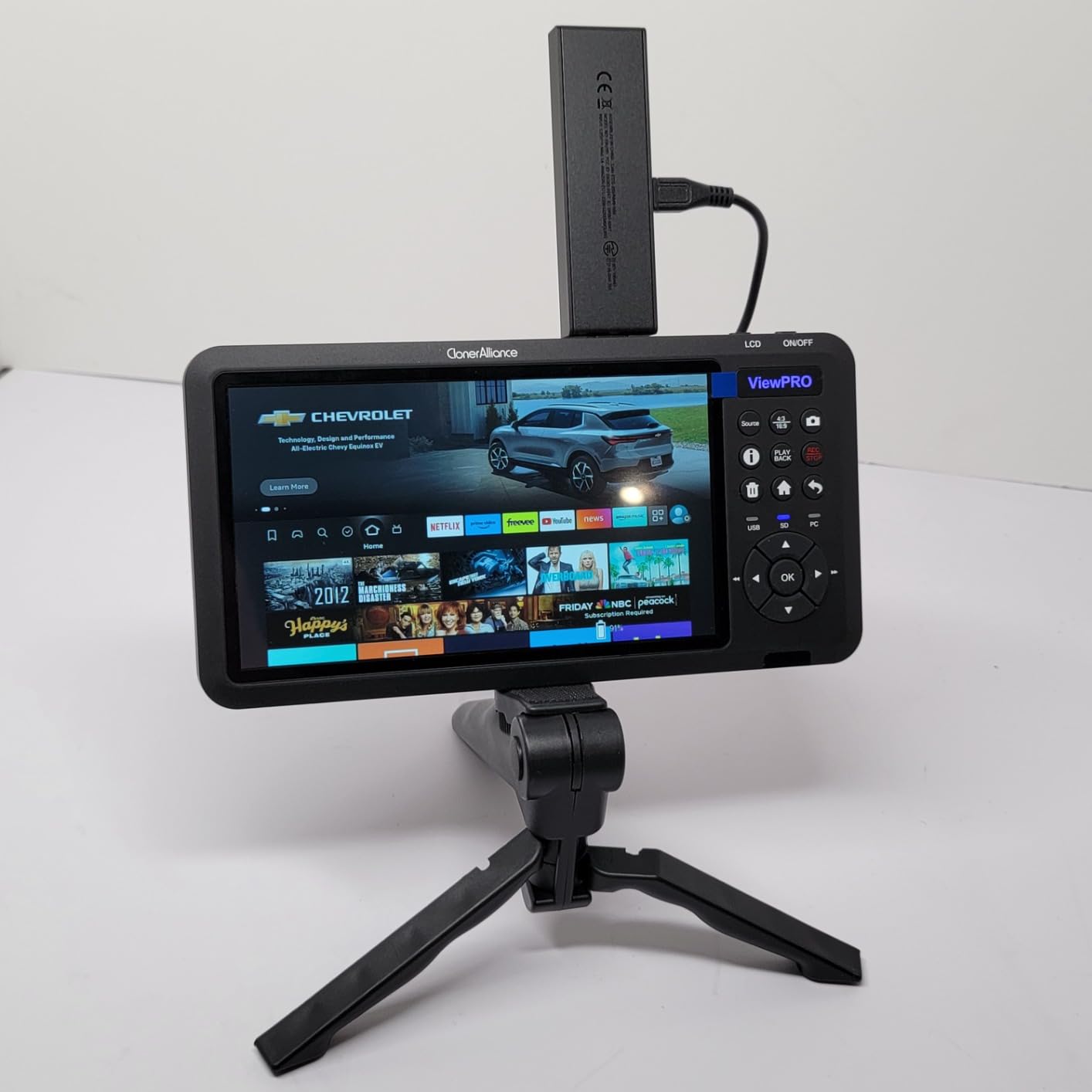 ViewPro, Portable 1080p@60fps HDMI Video Recorder and Playback with 7