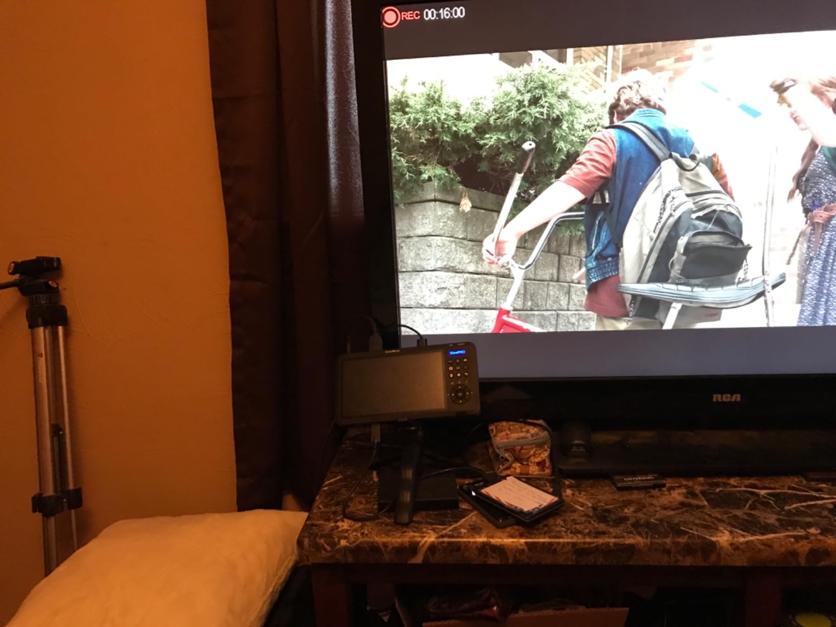 ViewPro, Portable 1080p@60fps HDMI Video Recorder and Playback with 7