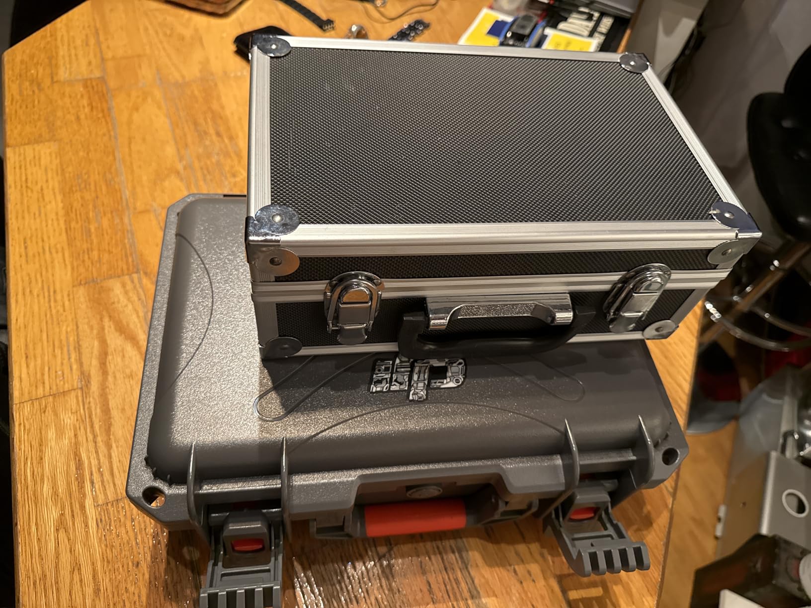 Mini 4 Pro Waterproof Hard Carrying Case for DJI Mini 3 Pro/3 Accessories, Travel Case for Fly More Combo customer photo 2