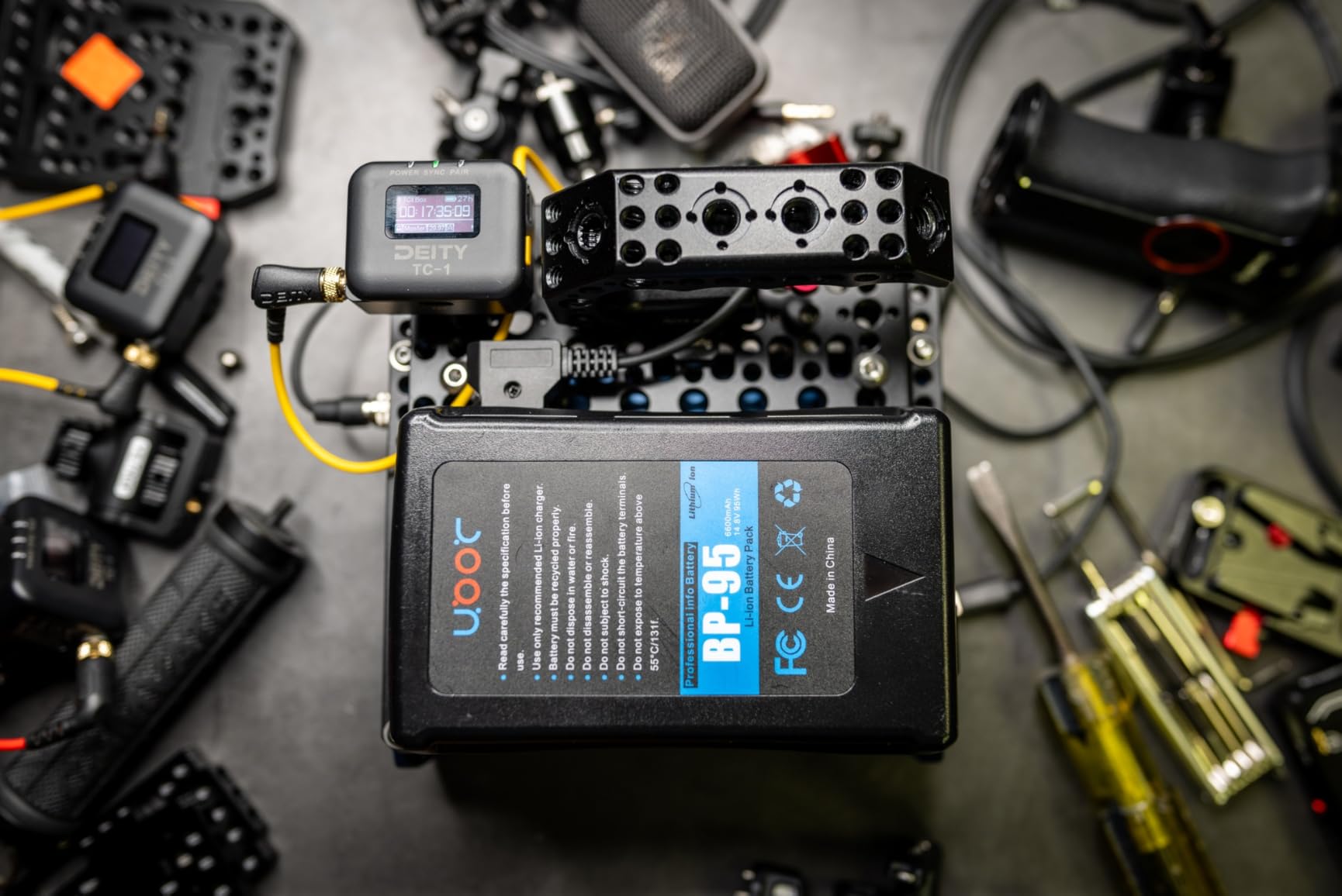 Deity TC-1 Wireless Timecode Box 3 Kit, 2.4G Radio, Timecode Accuracy 0.5ppm, Bluetooth 5.0, Max Range 250FT, Support APP Control customer photo 2