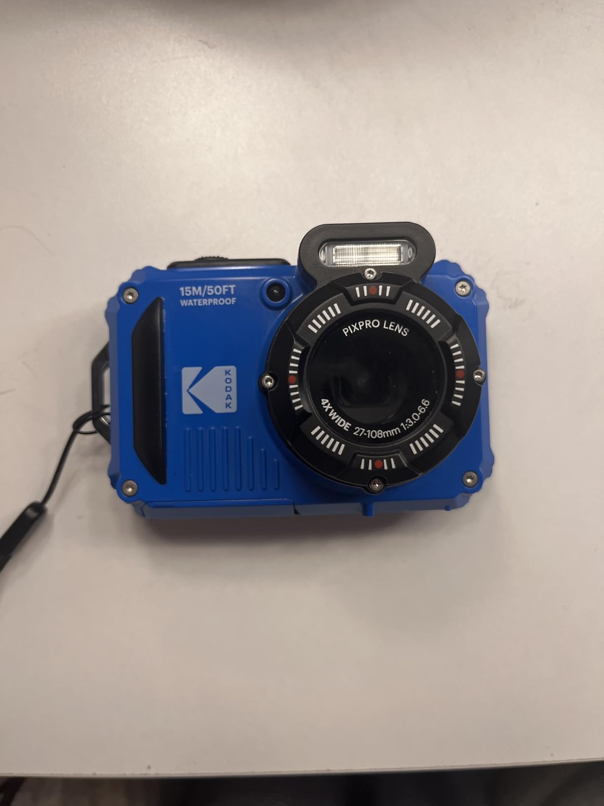 Kodak PIXPRO WPZ2 Rugged Waterproof Shockproof Digital Camera 16MP 4X Optical Zoom 1080P Full HD Video, 2.7 LCD (Yellow), 32GB SD Card, Black Compact Case, Floating Strap, Bundle (7 Items) customer photo 2