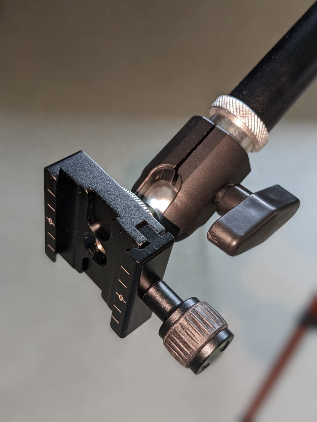 50mm Quick Release Plate Clamp Adapter Compatible with Arca Swiss for DSLR Camera Tripod Ball Head Monopod Stabilizer customer photo 2