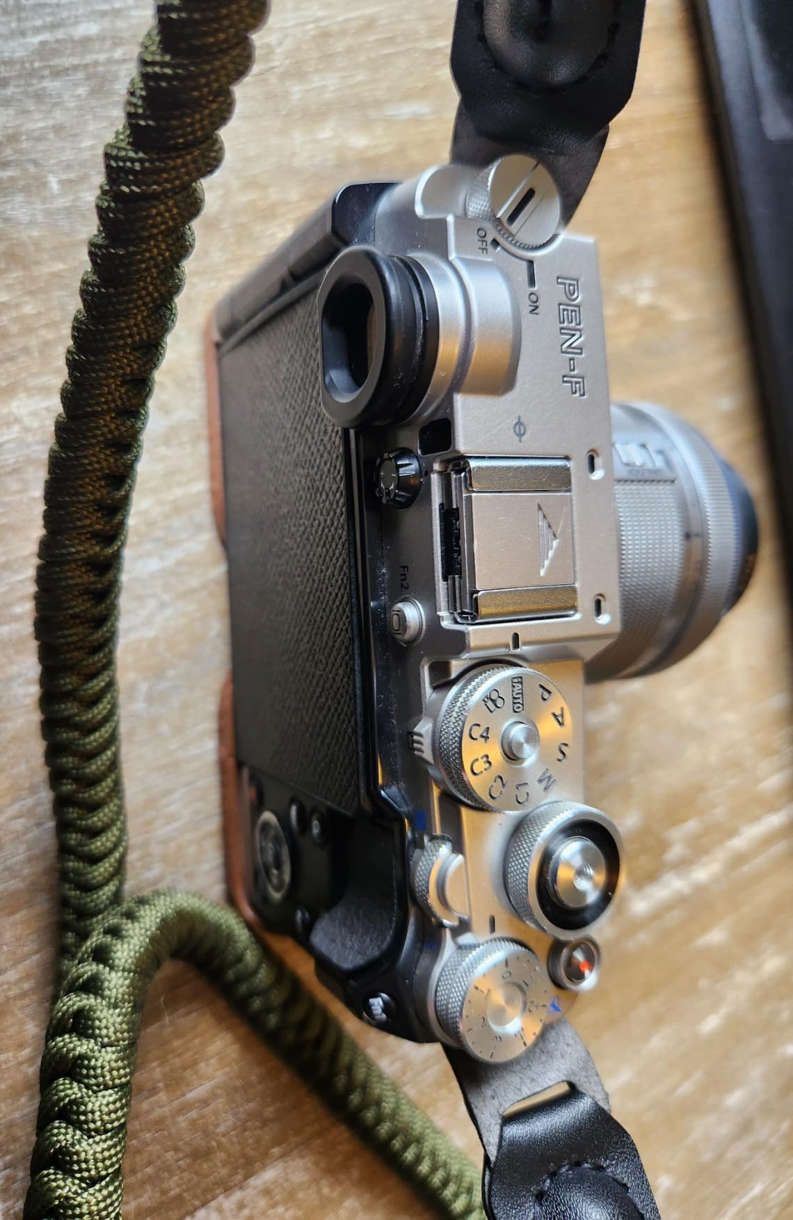 Paracord Woven Camera Neck Shoulder Strap Belt Hand Compatible with Canon Nikon Sony Olympus Pentax Fujifilm Panasonic SLR DSLR Digital Mirrorless Cameras (36 inch Black) customer photo 1