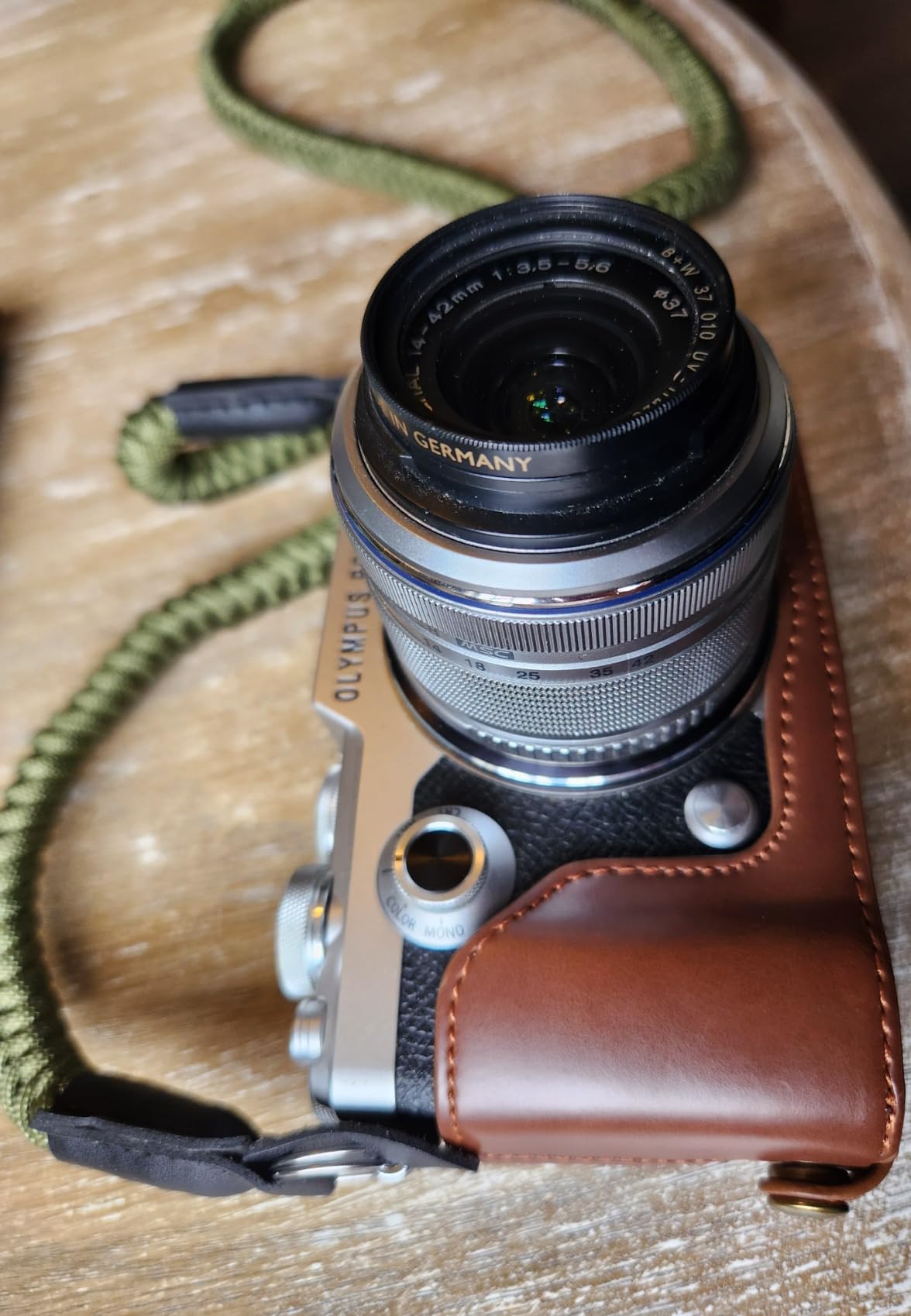 Paracord Woven Camera Neck Shoulder Strap Belt Hand Compatible with Canon Nikon Sony Olympus Pentax Fujifilm Panasonic SLR DSLR Digital Mirrorless Cameras (36 inch Black) customer photo 2