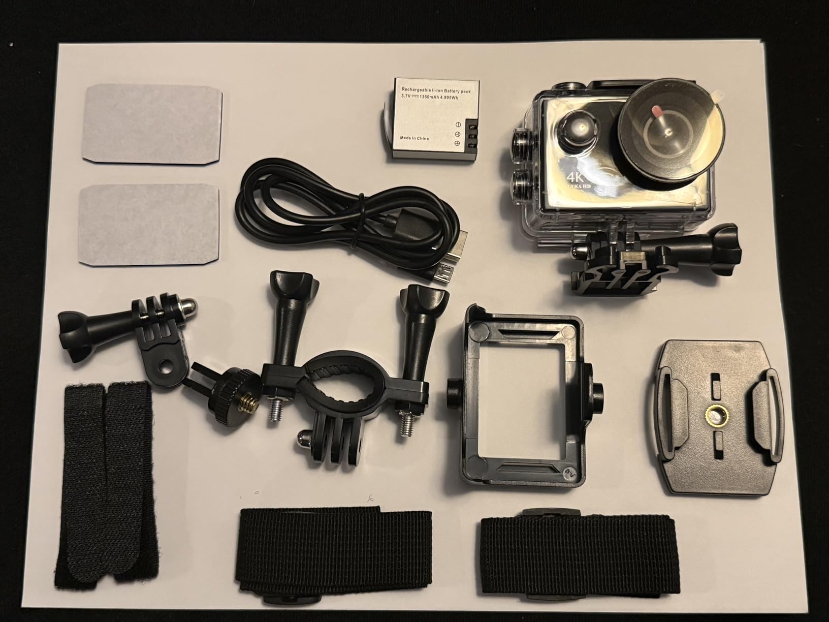 Xilecam Action Camera 1080P 30fps Sports Camera 40m/131ft Underwater Waterproof with 2 Batteries and Multi-Function Accessory customer photo 2