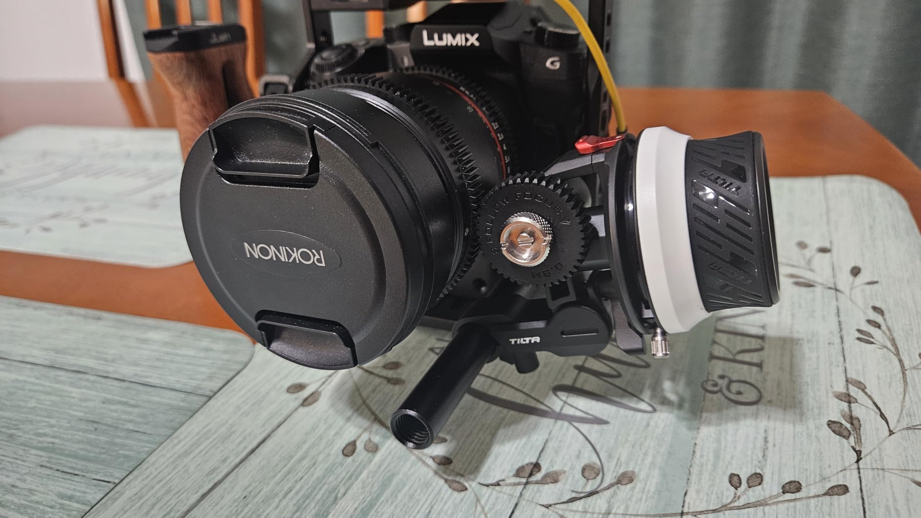 Tilta Pocket Follow Focus | Precise Focus Ring with A/B Stops | Fluid Damping System | 15mm Rod & Rod Holder | Works with Most Cameras & Lenses | Lightweight, Comfortable, and Compact Design (FF-T07) customer photo 1