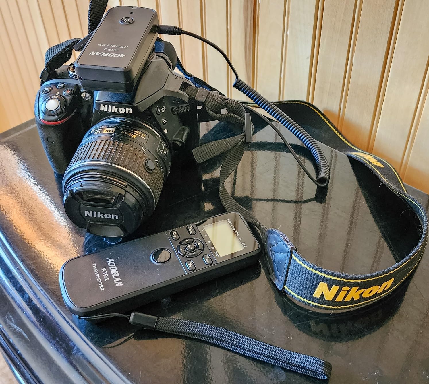 Wireless Timer Shutter Release Compatible with Canon Cameras, AODELAN Intervalometer Remote Control for R6 R 60D 70D 80D 600D M6 T6i; Replaces Canon RS-60E3, Fujifilm RR-100 and Olympus RM-CB2 customer photo 1