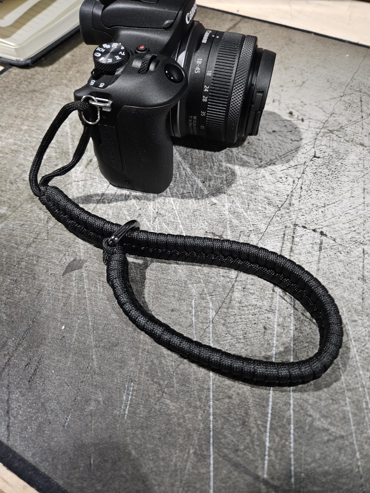 SUNYA Camera Wrist Strap for Photographers - Paracord Rope Hand Strap Compatible with DSLR or Mirrorless Camera customer photo 2