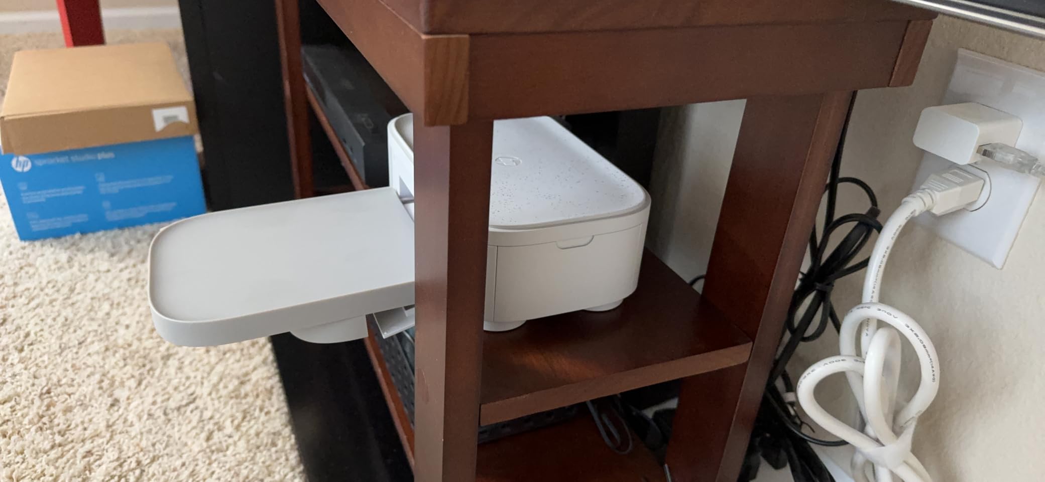 HP Sprocket Studio Plus 4x6 Wireless Instant Photo Printer, 10 Sheets + Cartridge, Wi-Fi, Premium Dye Sublimation, Compact Home Use, Prints Vibrant Color Pictures, Editing App for Creative Photos customer photo 2