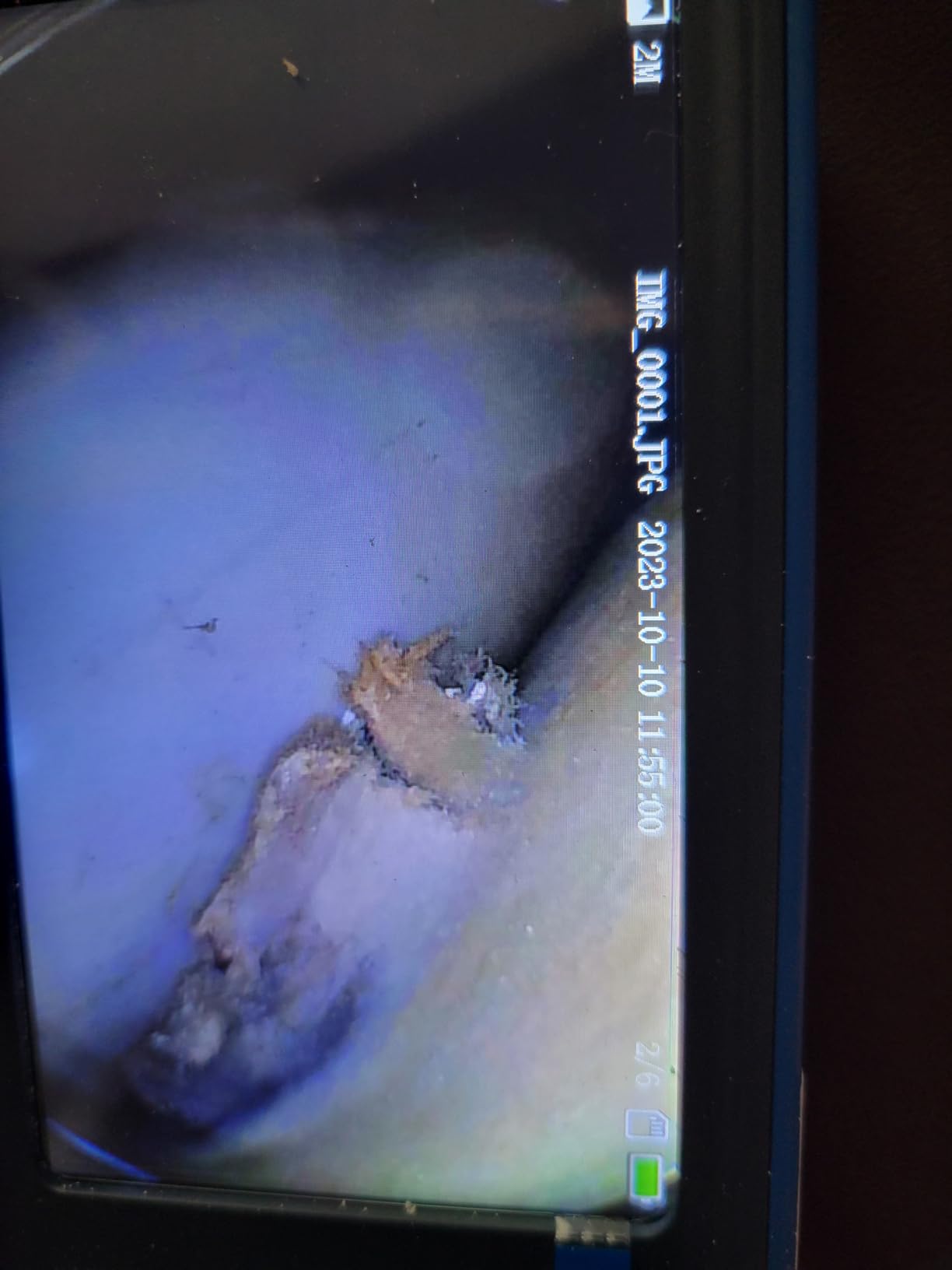 Teslong Telescopic Endoscope Inspection Camera with Screen & Light, 4.5