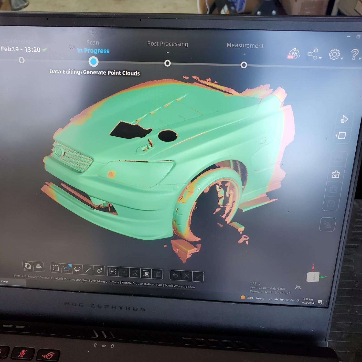 Einstar Handheld 3D Scanner Pro - High Quality and Realistic-3D Scanner for 3D Printing, Infrared VCSEL Light Scanning with RGB Color Camera 0.1 mm Resolution, Handheld 3D-Printer & Scanners Tools customer photo 1