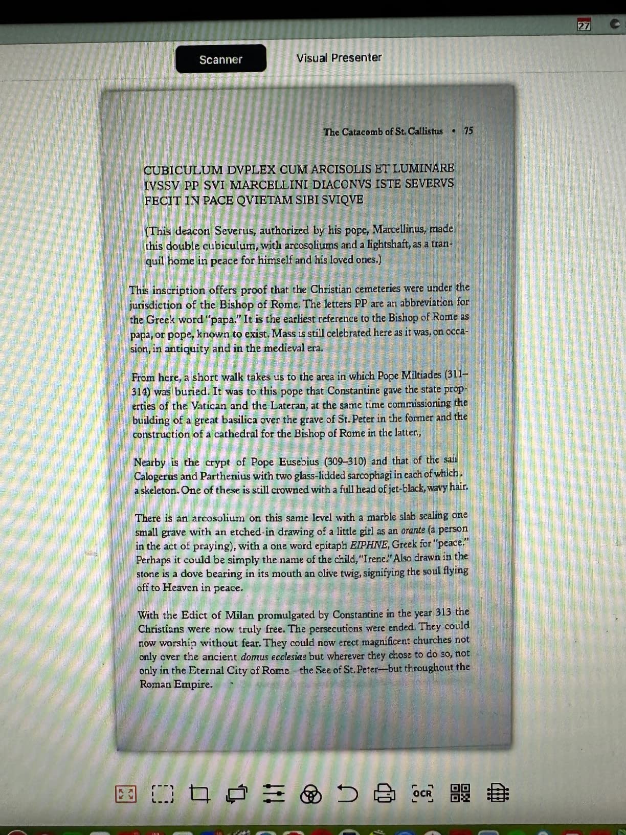 CZUR Lens800 Pro 8MP Portable Document Scanner & Document Camera, Travel-Friendly Mobile PDF Scanner, Capture Size A4, Fast Scan 1s/Page, Easy-to-Use OCR, for Mac & Windows customer photo 1