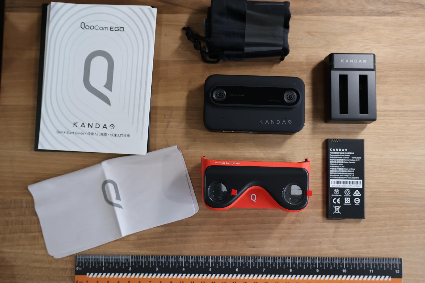 KanDao QooCam EGO - Viewer-Integrated 3D VR Camera, 24MP/8K Photos/4K 60FPS Videos Stereoscopic 3D Instant Display Camera, Compatible on VR Headsets/AR Glasses/Projectors, Charging Kit customer photo 2