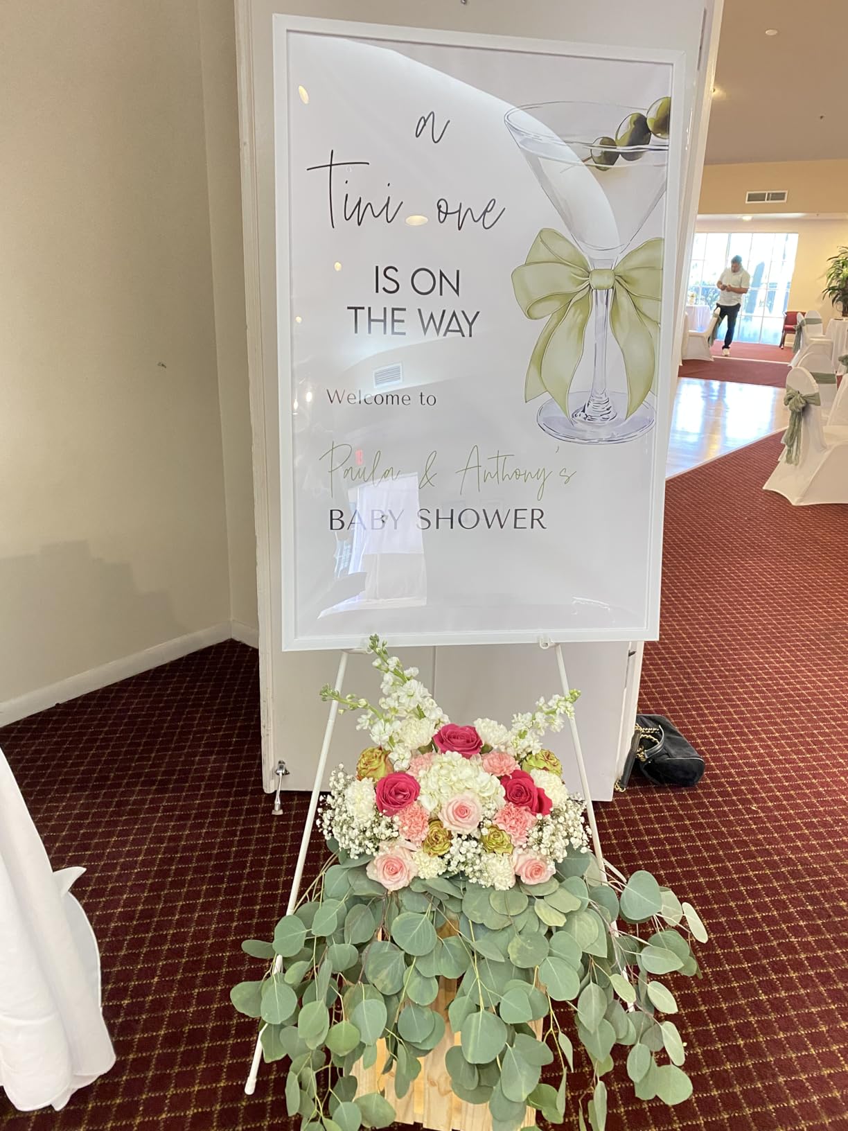 3PCS Black Easel Stand for Wedding Sign Stand, 66 Inch Lightweight Adjustable Art Easel for Display, Wedding Sign, Poster, Black Metal Easel with Portable Bags customer photo 1