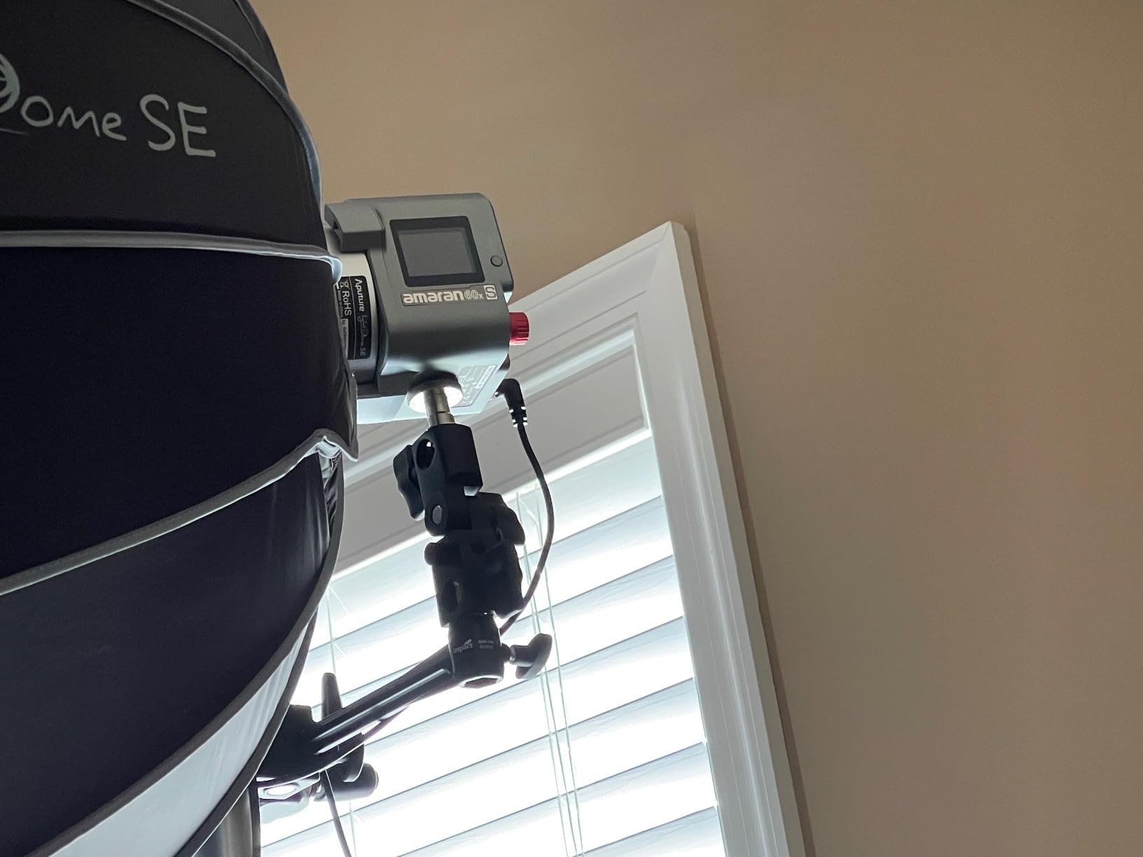 Aputure amaran COB 60xS Video Lighting, amaran 60x Upgrade bi-Color Bowens Mount Point-Source LED Studio Light, SSI (D56) of 87, 33,300 lux @ 1m, App Control, 9 Lighting FX customer photo 2