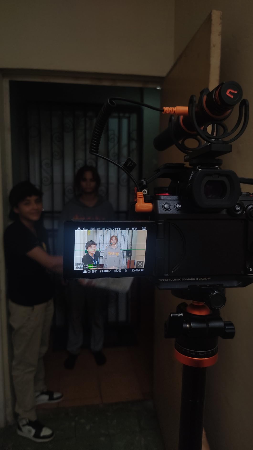 Tilta Full Camera Cage Compatible with Panasonic S5 II/IIX/G9 II Titanium Gray | Accessories via NATO Rail, Rosette, Cold Shoe, 1/4