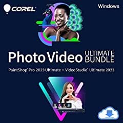 Corel Photo Video Ultimate Bundle 2023 | PaintShop Pro 2023 Ultimate and VideoStudio Ultimate 2023 | Powerful Photo and Video Editing Software [PC Download] customer photo 1